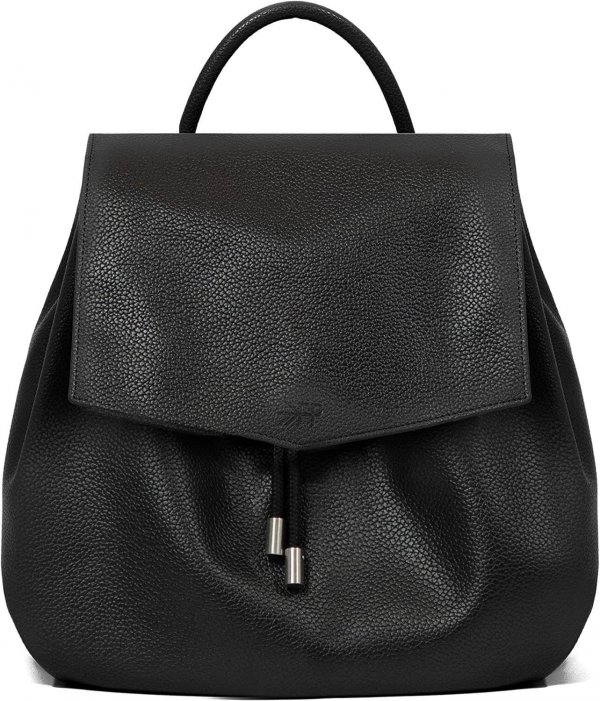 Drawcord Diaper Bag Backpack, Ebony